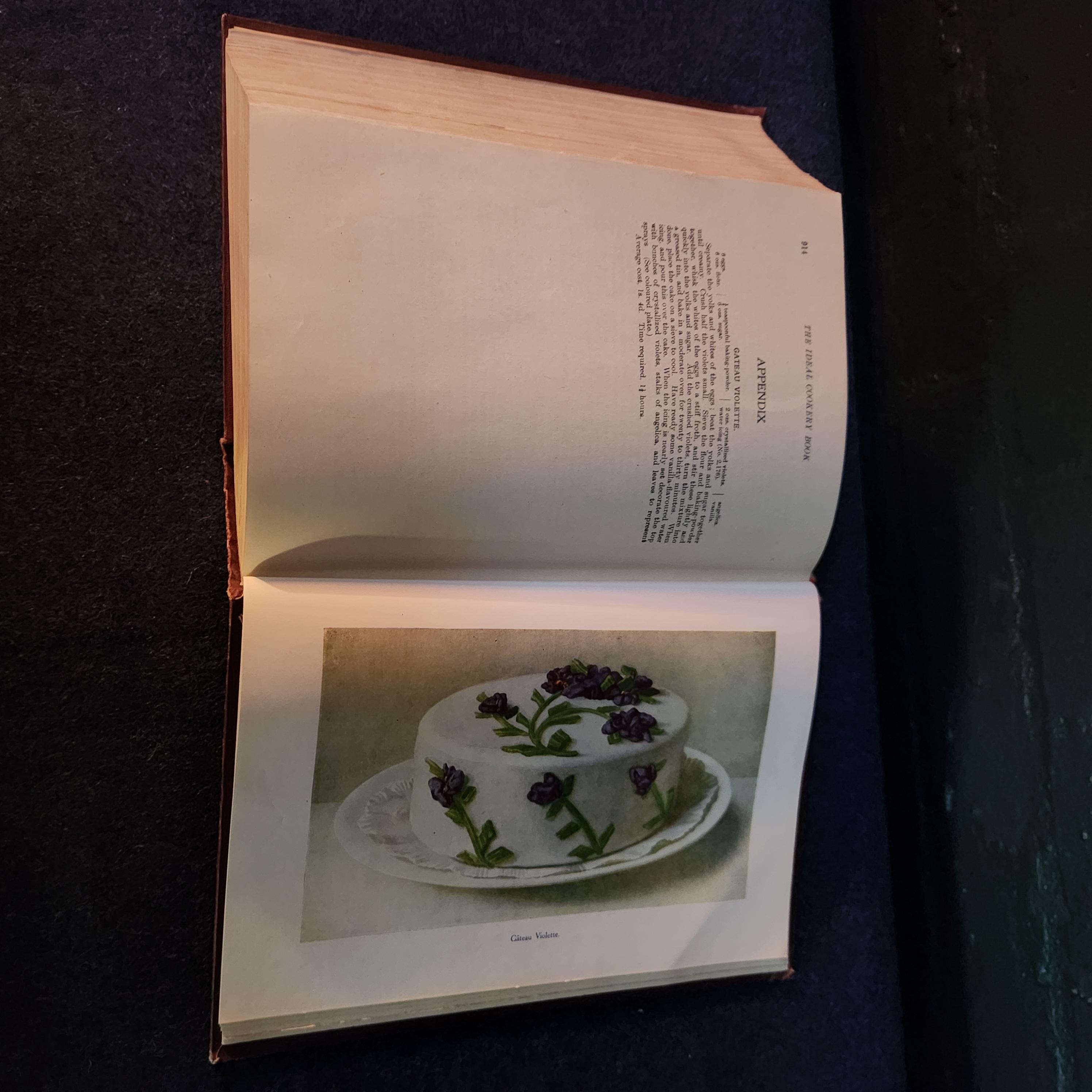 The Ideal Cookery Book, MA Fairclough, Routledge &Kegan Paul