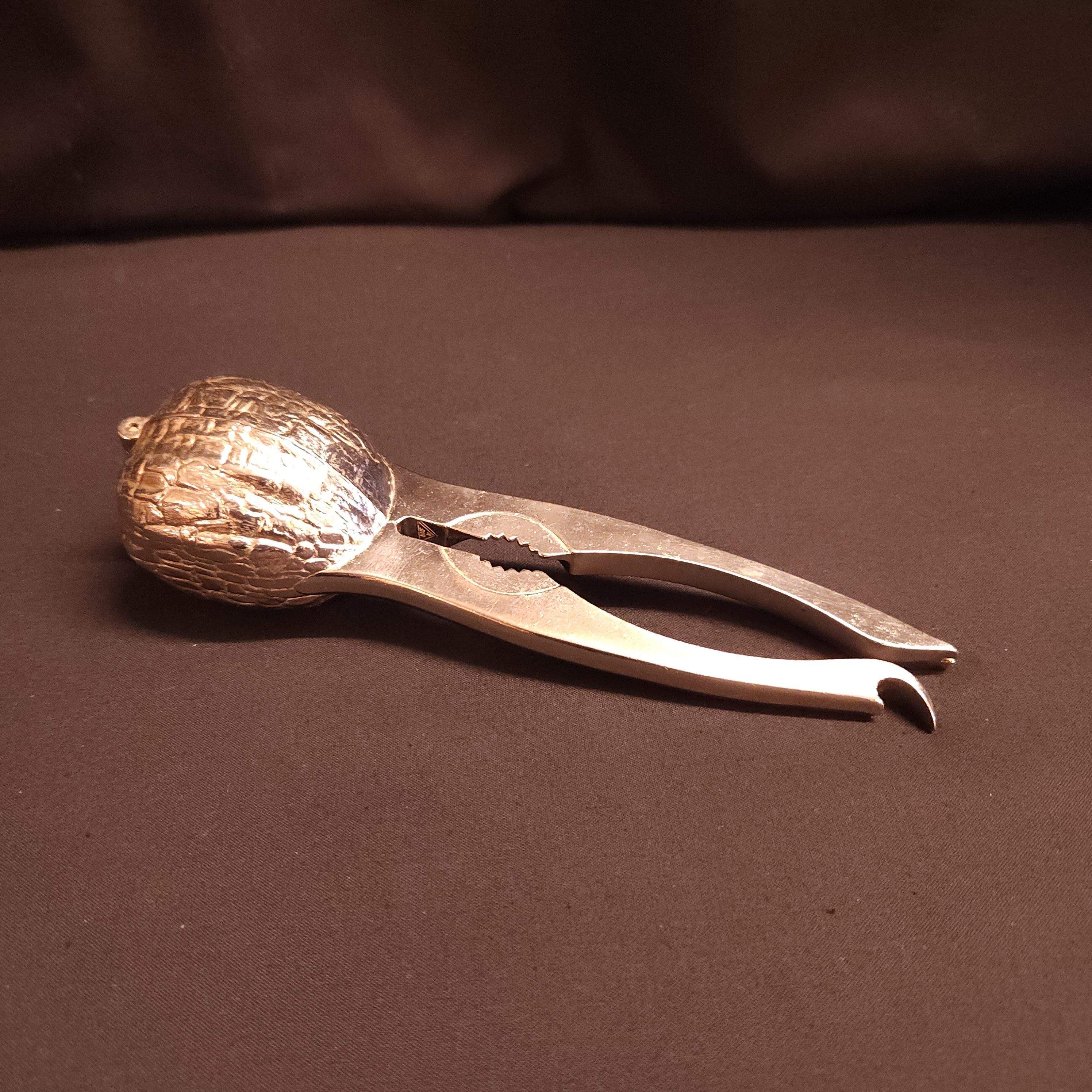 Walnut Shaped Nutcracker, Made in West Germany, Circa 1960