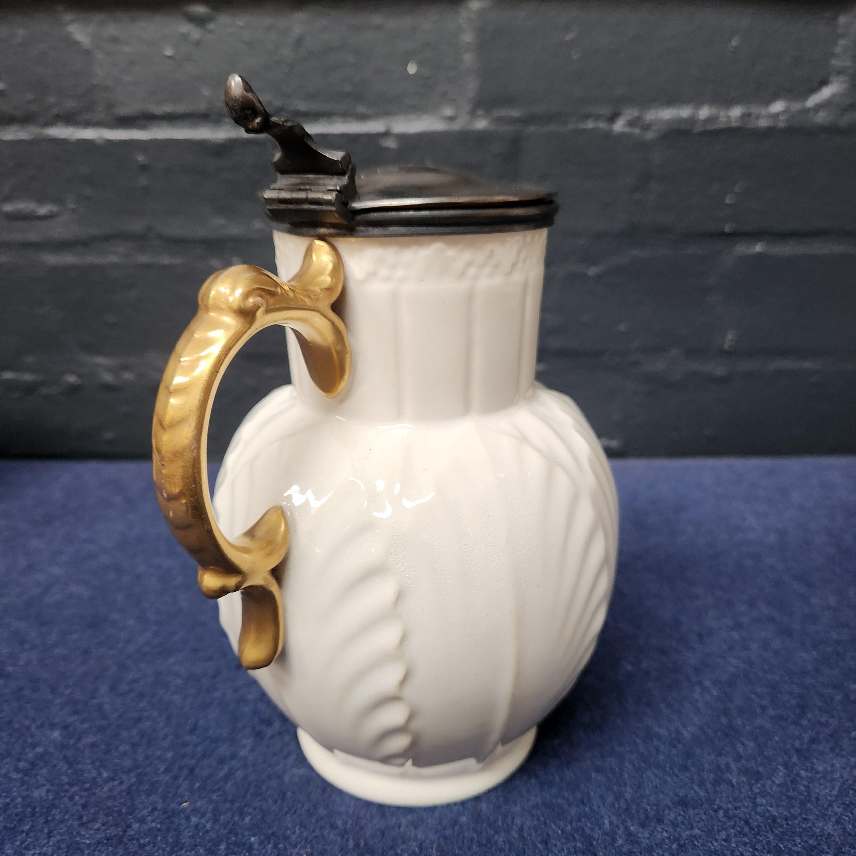 Coalport Mask Head Lidded Pitcher/Jug