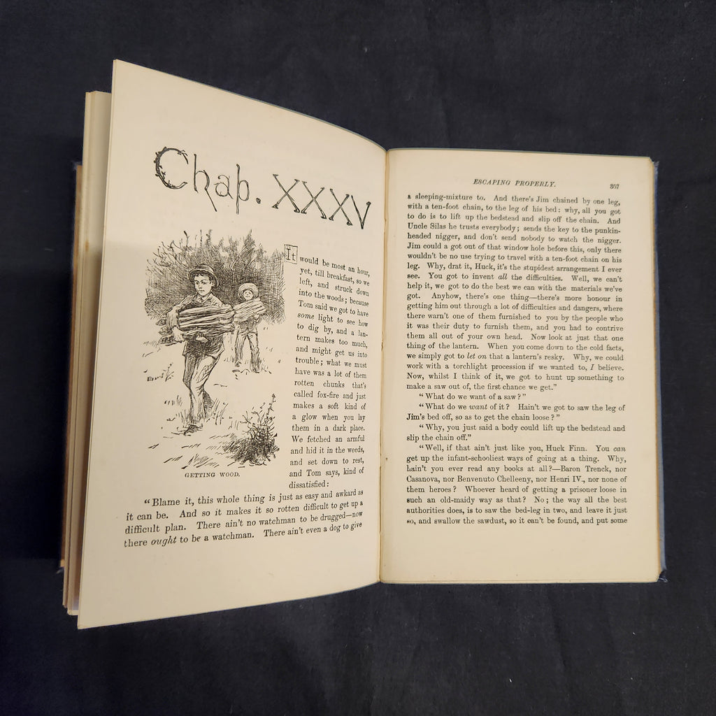 The Adventures of Huckelberry Finn, Mark Twain, 1908