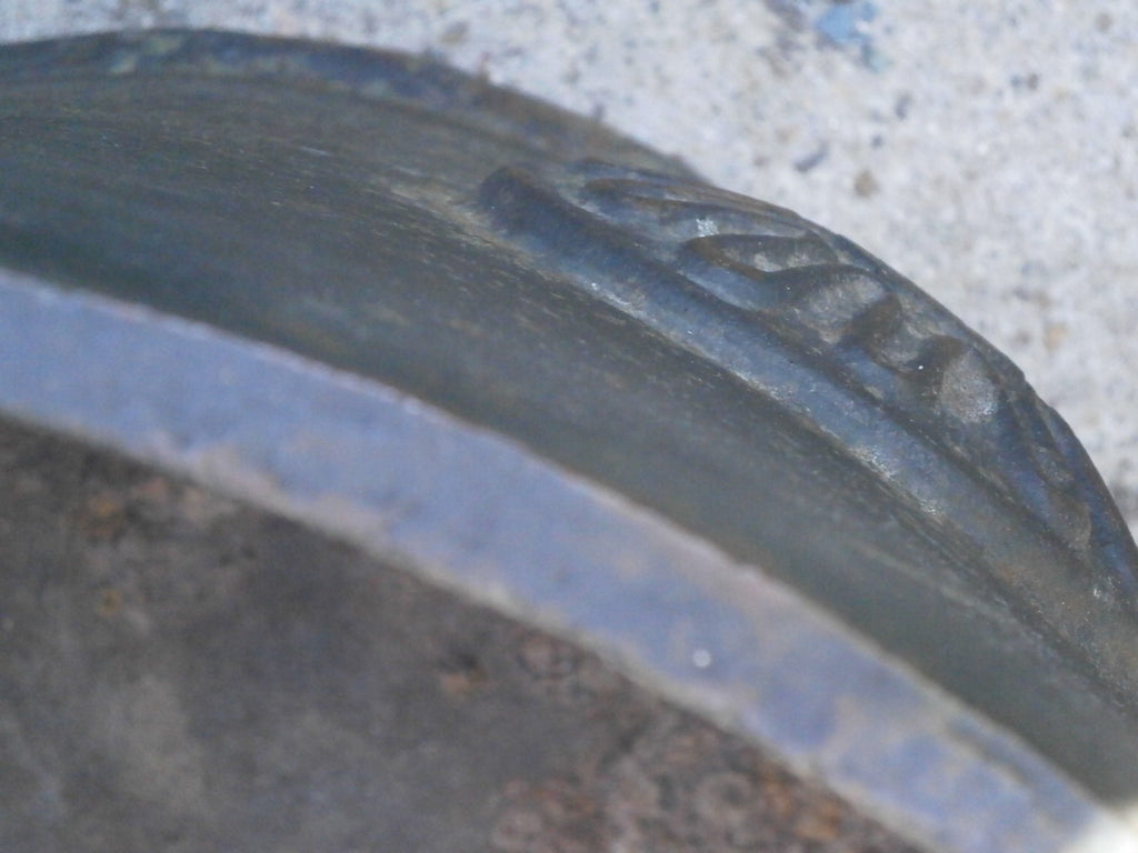 Victorian Regency Style Cast Iron Garden Pot - Antique