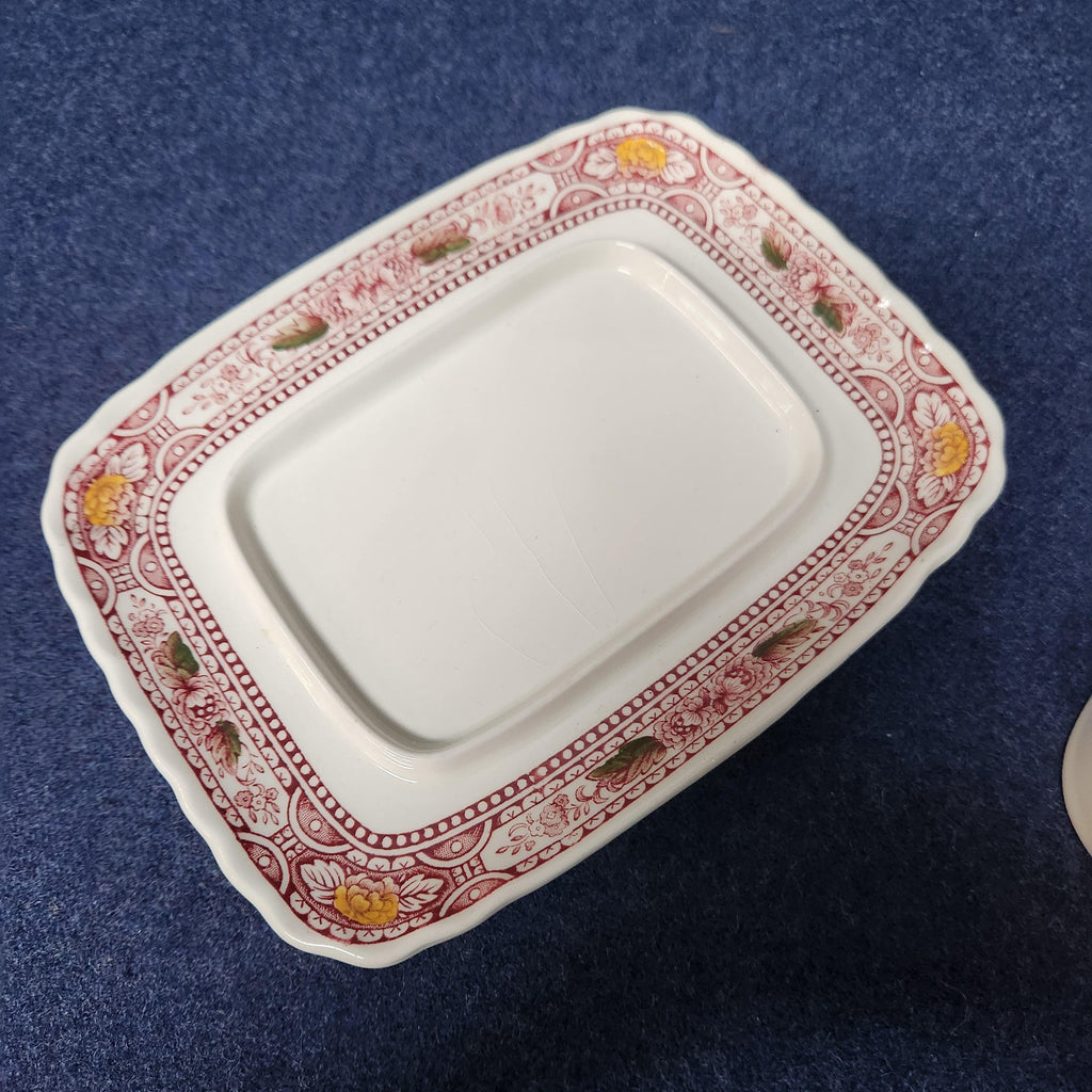 Butterdish - Ridgway - Canterbury Pattern