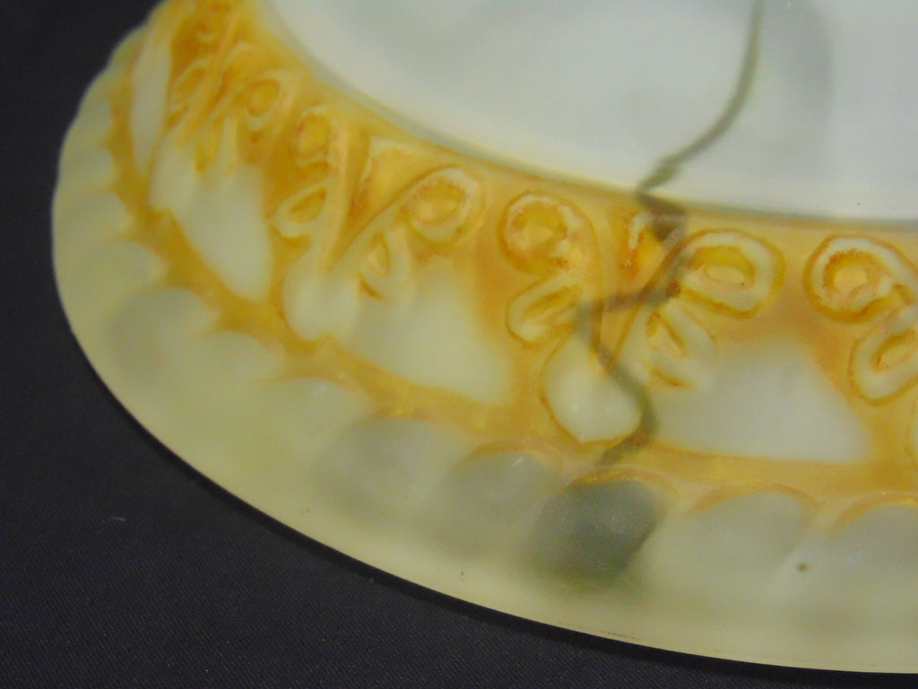 Pressed Glass Lightshade - Vintage