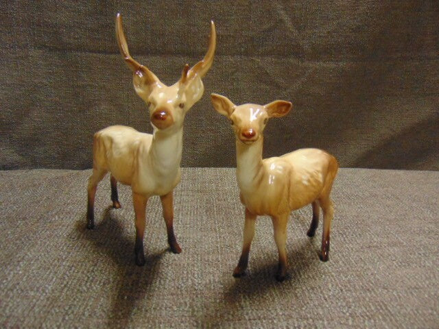 Beswick Stag and Doe