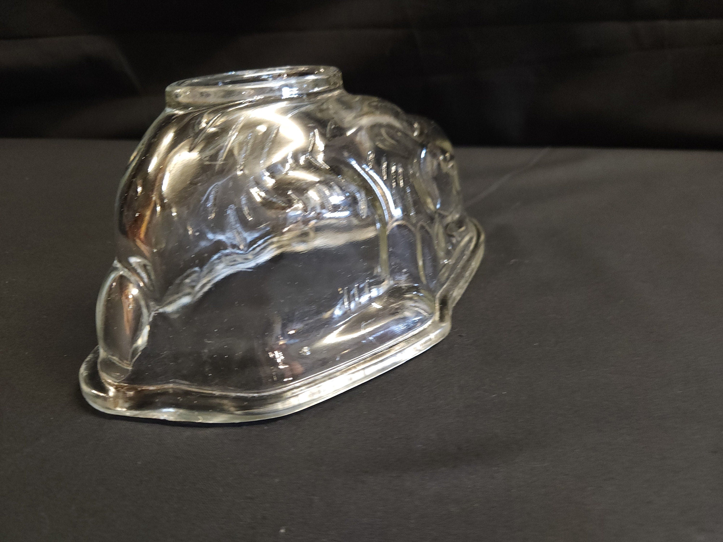 Glass Rabbit Jelly Mould