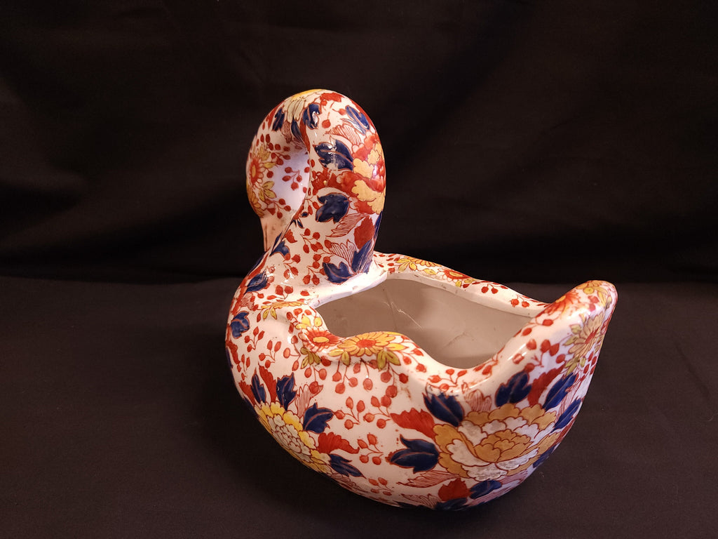 Chinese Imari Handpainted Swan