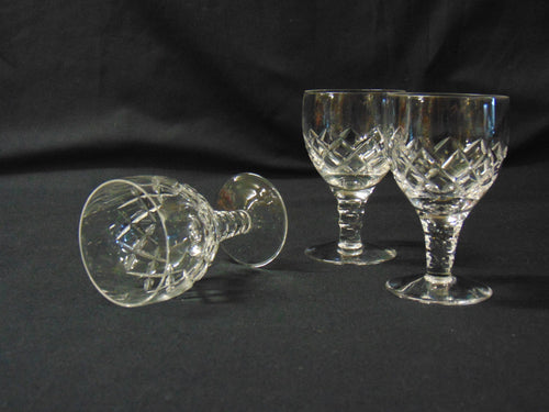 3 Stuart Crystal Sherry or Port Glasses,C1970s.