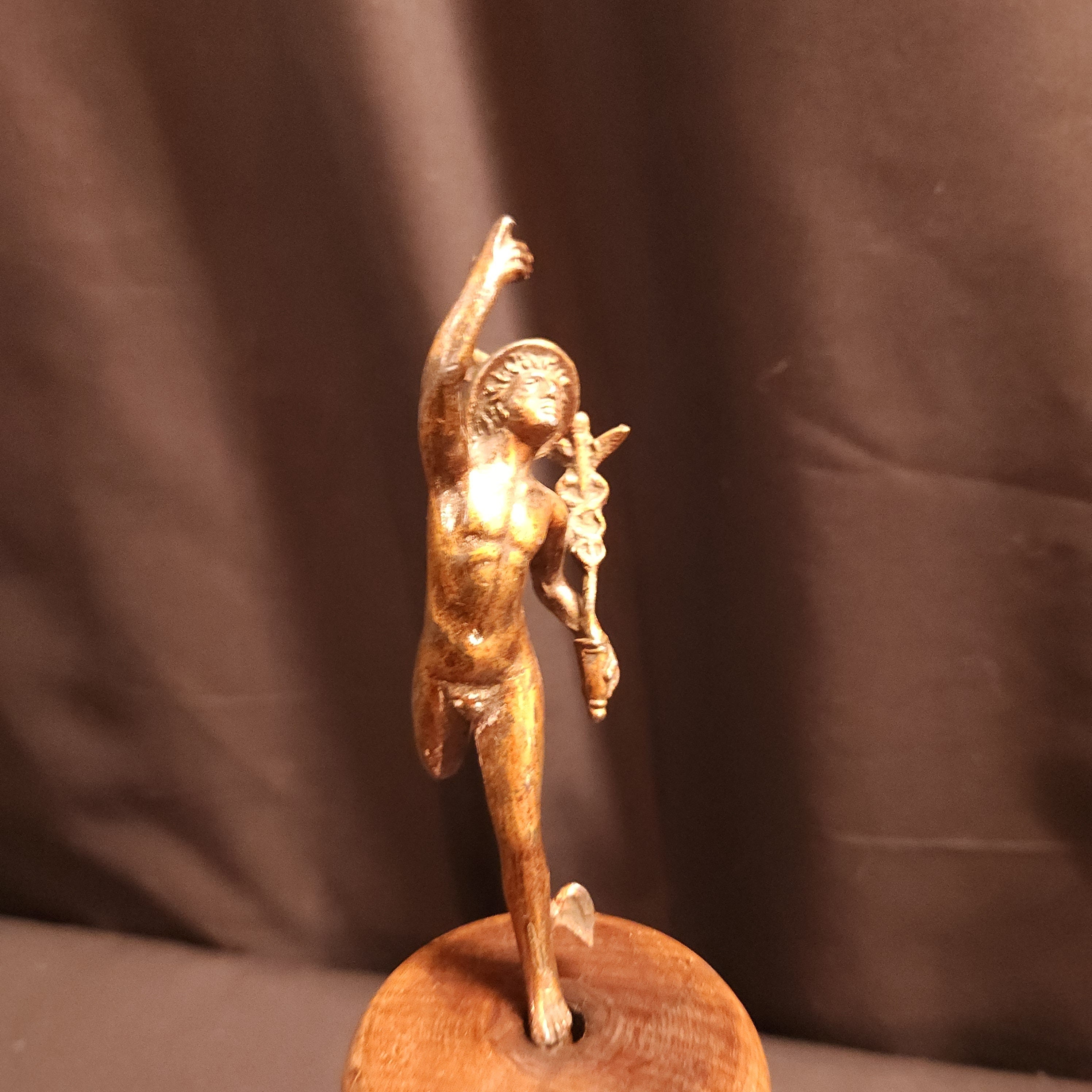 Early 20thC Bronze Hermes Car Mascot