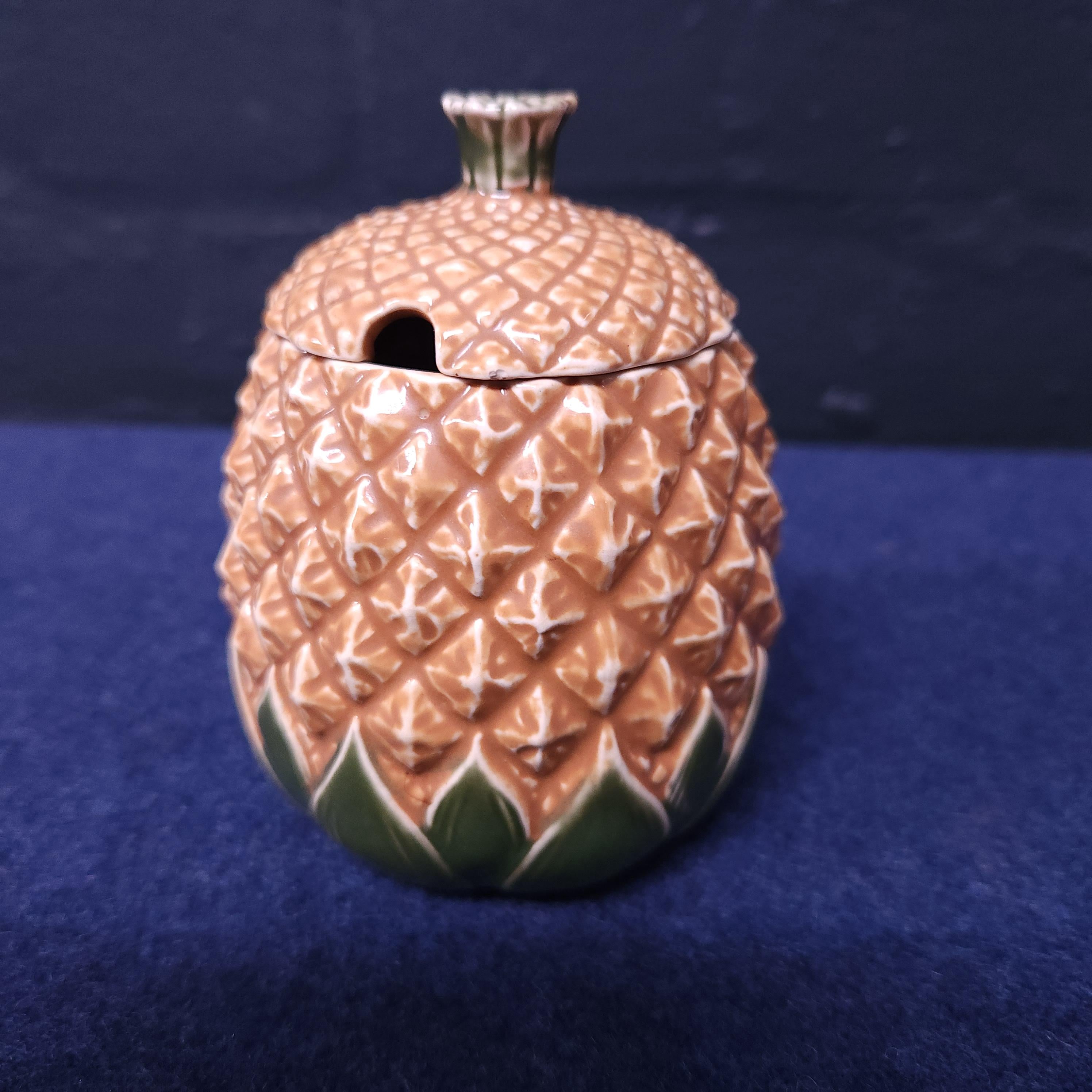 Royal Doulton Pineapple  Preserve Pot