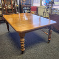 SOLD ****** Oak Dining Table, Wind Out Extending, Circa Late 1800s