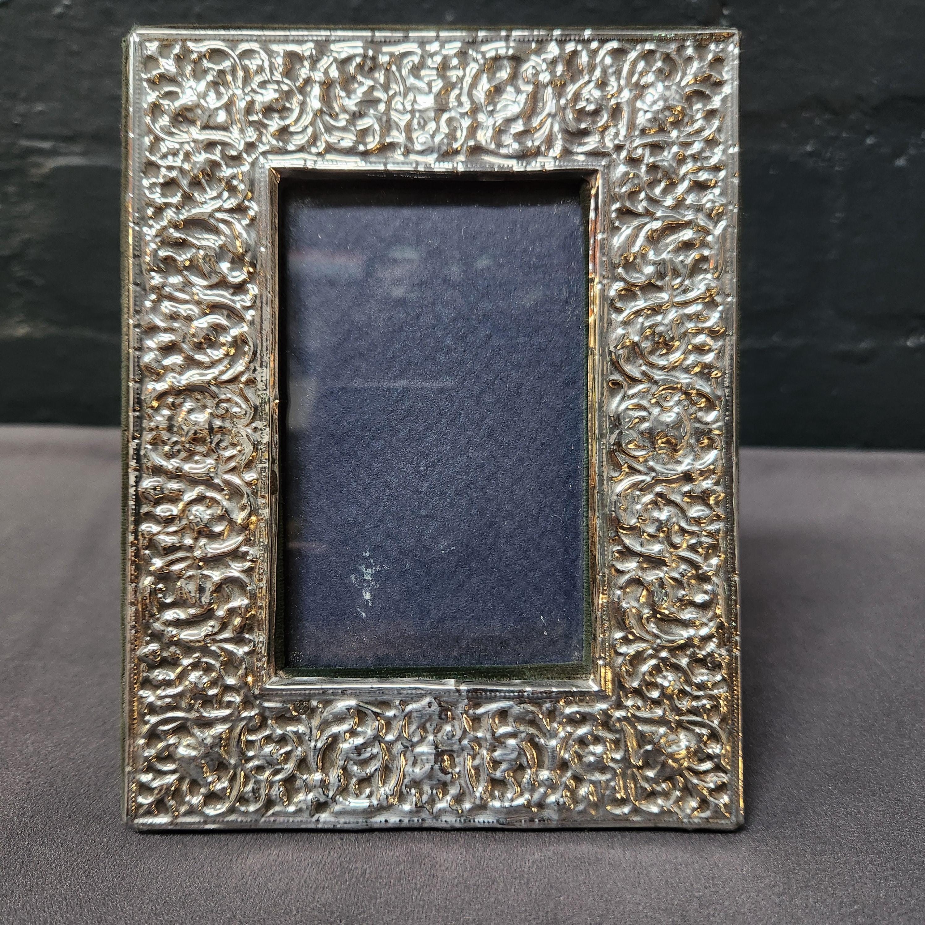 Hallmarked Silver Photograph Frame, London 1984