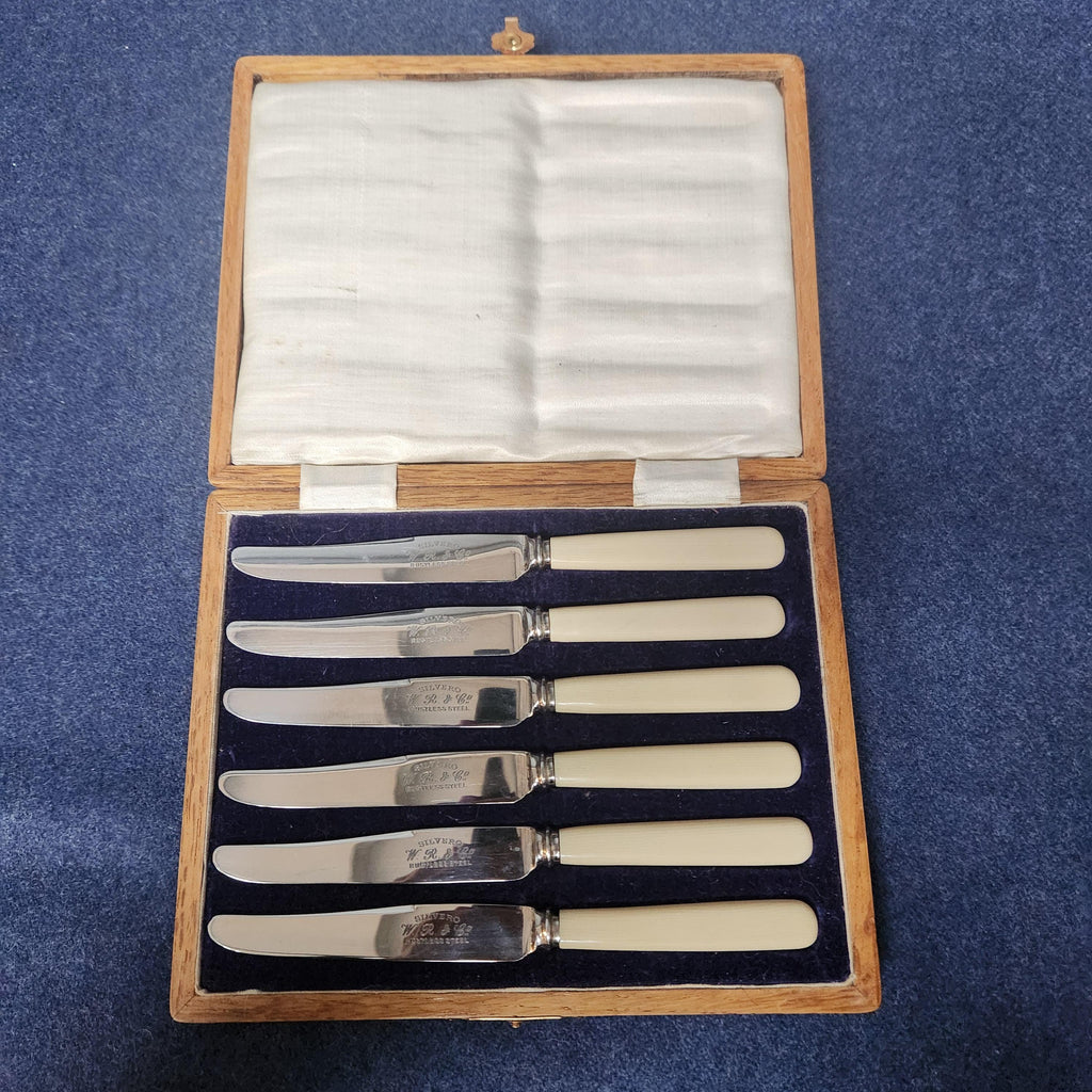 Cased Set of Dessert Cutlery