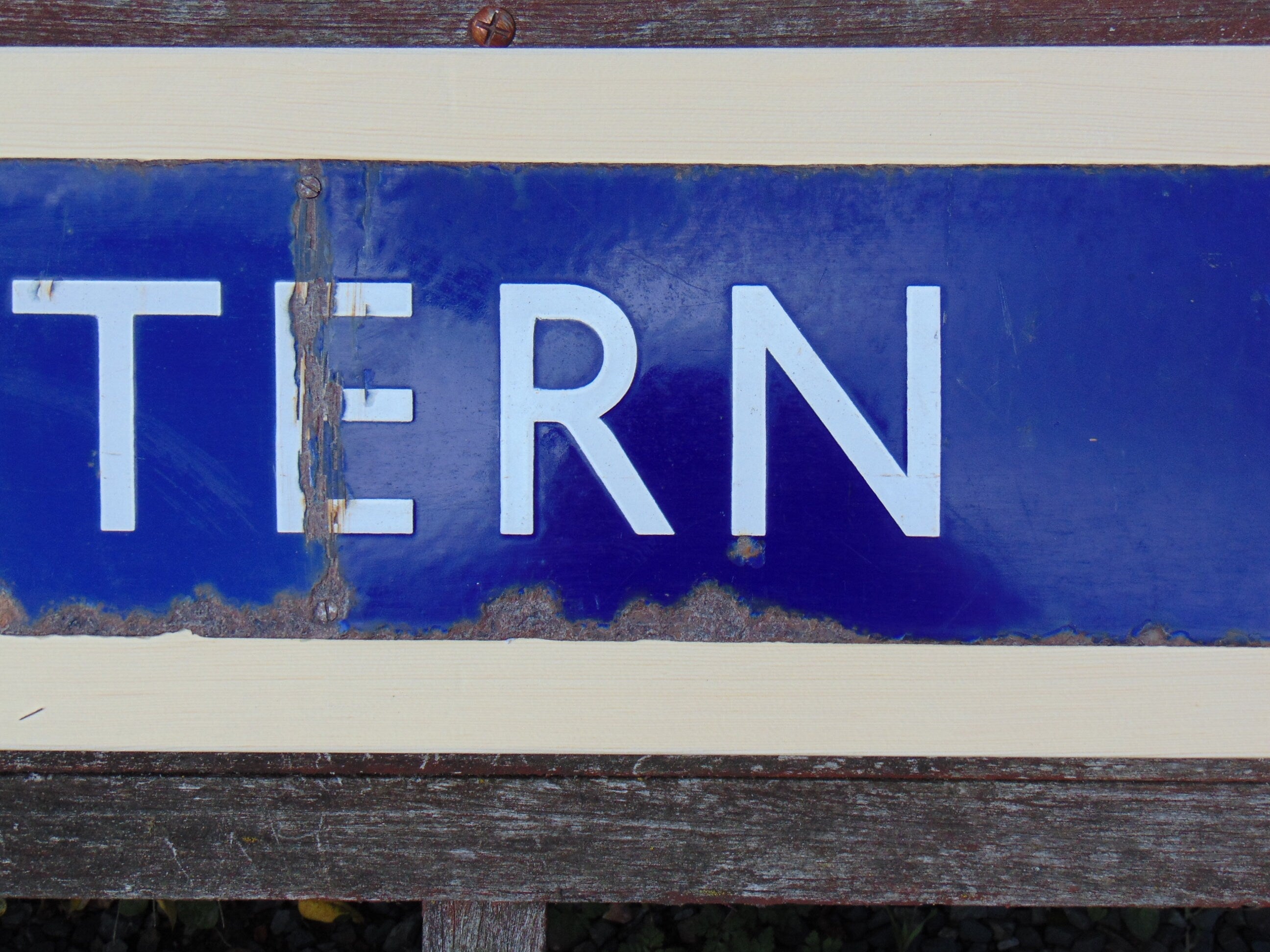 London & North Eastern Railway, LNER, Posterboard Heading, Enamel Sign
