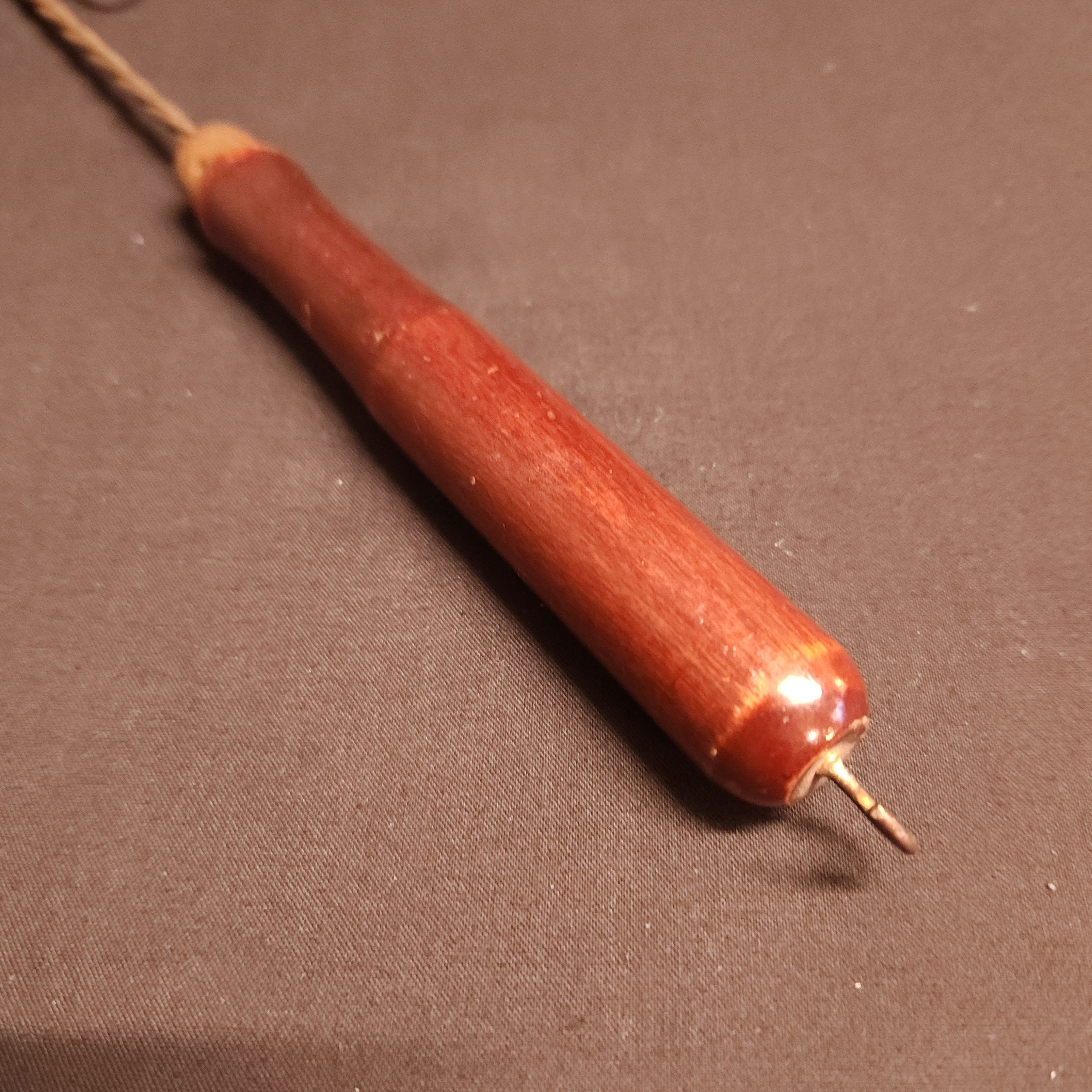 Vintage Kitchenalia - Made in USA Wooden Handled Egg Beater